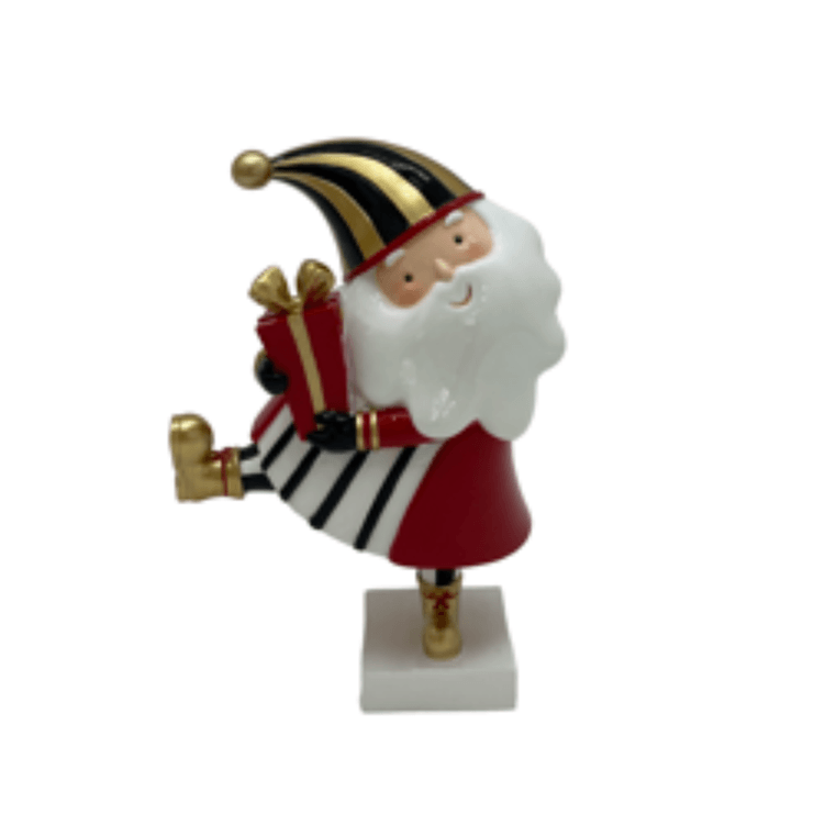 Enfeite De Papai Noel Com Presente Em Resina - Btc.png